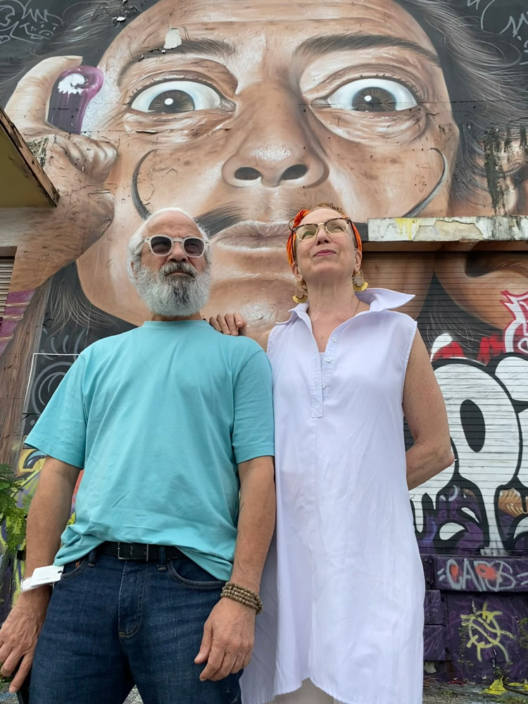 Anne Pollack with Abbas Motlagh